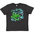 thumbnail image 3 of Inktastic Lets Swim Cute Sea Turtle Youth T-Shirt, 3 of 5