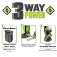 thumbnail image 3 of Voyager 5000 Lumen Jobsite Lantern with Adjustable Lamp Heads, AC Outlet, PowerSmith Battery and Charger Included, 3 of 14