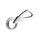 thumbnail image 1 of Inteprter Llavero de cinturón para hombre, reemplazo portátil, electrochapado antioxidante, para el hogar, oficina, tienda, accesorios para llavero de Artesanía Plata Inteprter HA073984-02, 1 of 6