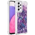 thumbnail image 3 of Compatible with Samsung Galaxy A23 5G Case Liquid Glitter Cute Stylish Slim Silicone Quicksand Sparkle Shockproof Protective for Women Girls Case for Samsung Galaxy A23 5G Wind Chimes YB, 3 of 12