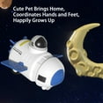 thumbnail image 4 of Spacecraft With Astronaut Cute Spacecraft Push Toy Cartoon Spacecraft Small White Spacecraft Model Toy, 4 of 8