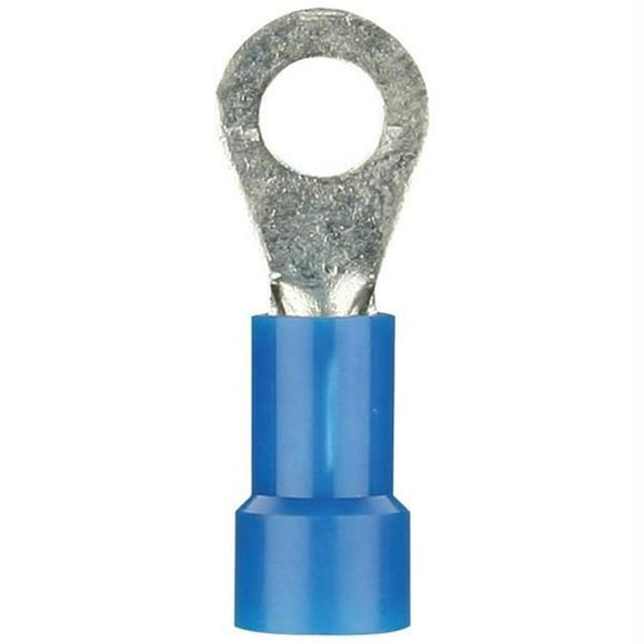 Vinyl Ring Terminal -16 - 14 Gauge; 8; 100 Pk