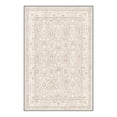 thumbnail image 3 of KUETH 2X3 Machine Washable Entryway Rug, Low Pile Non-Slip Backing Door Mat for Entryway and Indoor Entrance, Pet-Friendly Vintage Floral Rug, Beige, 3 of 6