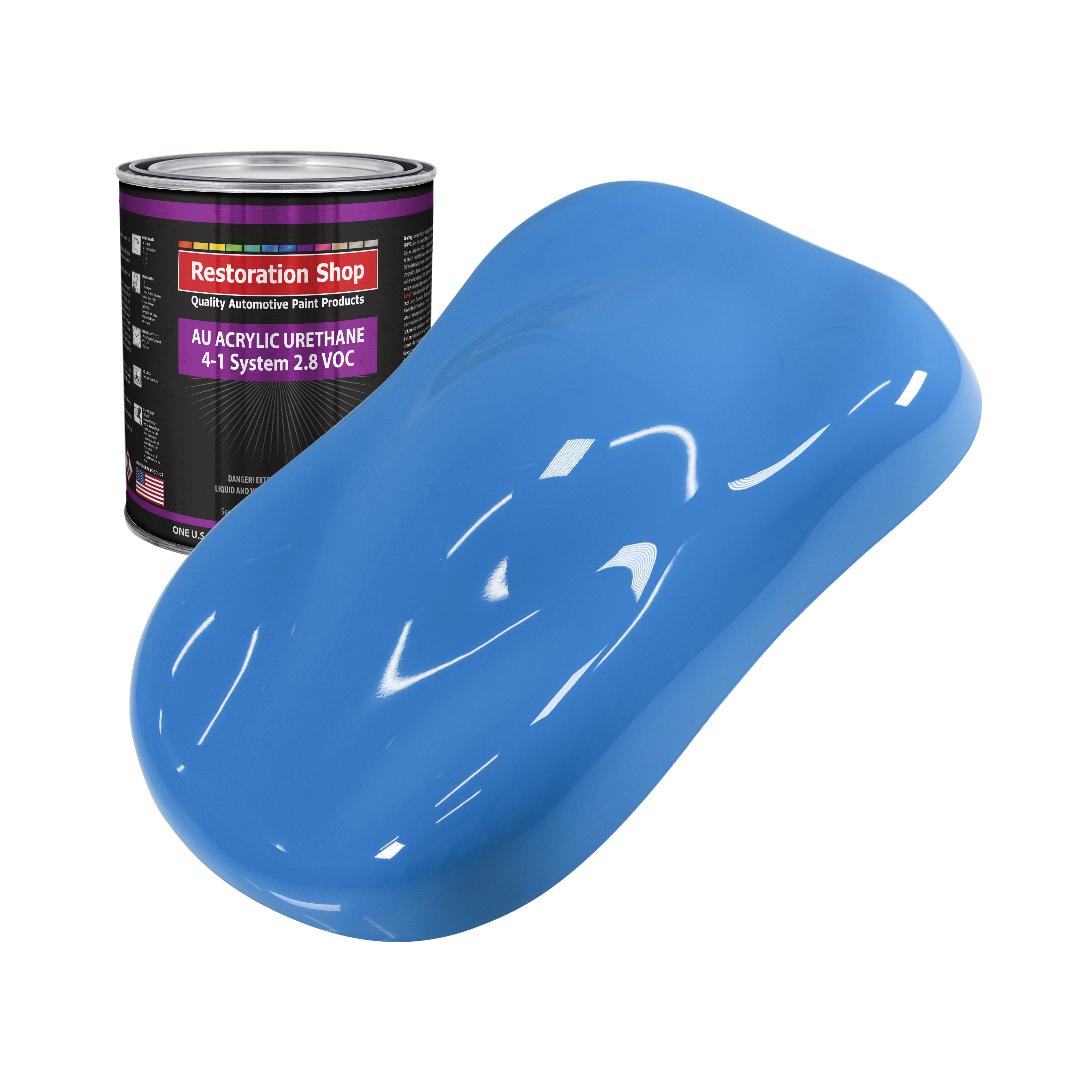 Restoration Shop Grabber Blue Acrylic Urethane Auto Paint Quart