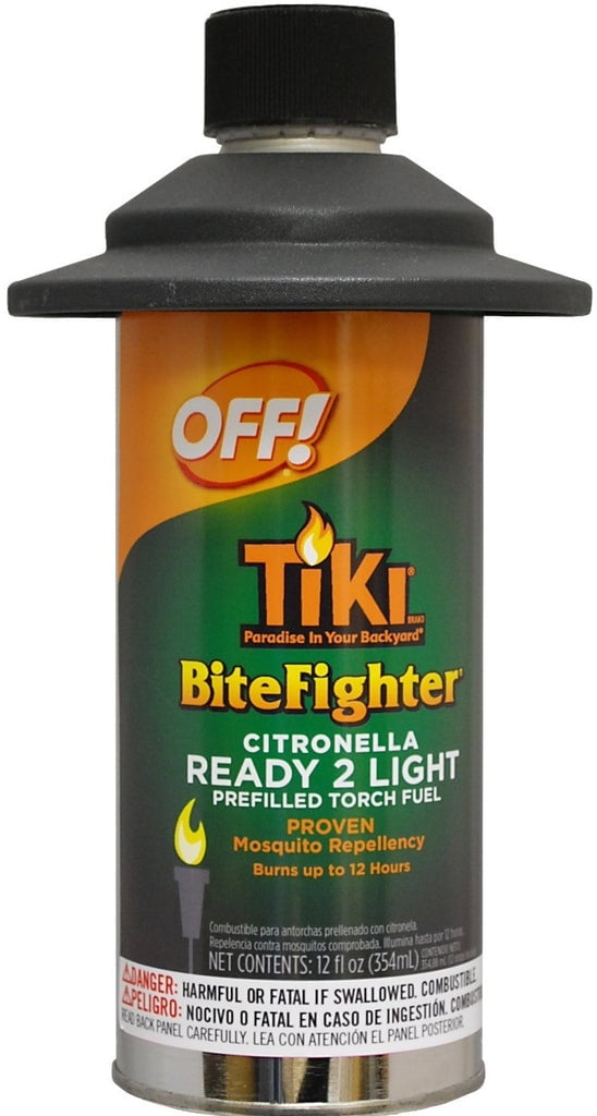4PC Tiki TIKI 1215093 Bitefighter Cedar & Citronella Torch Fuel, 12 Oz