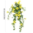 thumbnail image 3 of Artificial Flowers 24 Bunches Artificial Morning Glories,Uv Resistant Faux Outdoor Flowers for Indoor/Outdoor Hanging Flowerpot And Window Decorations (A), 3 of 7