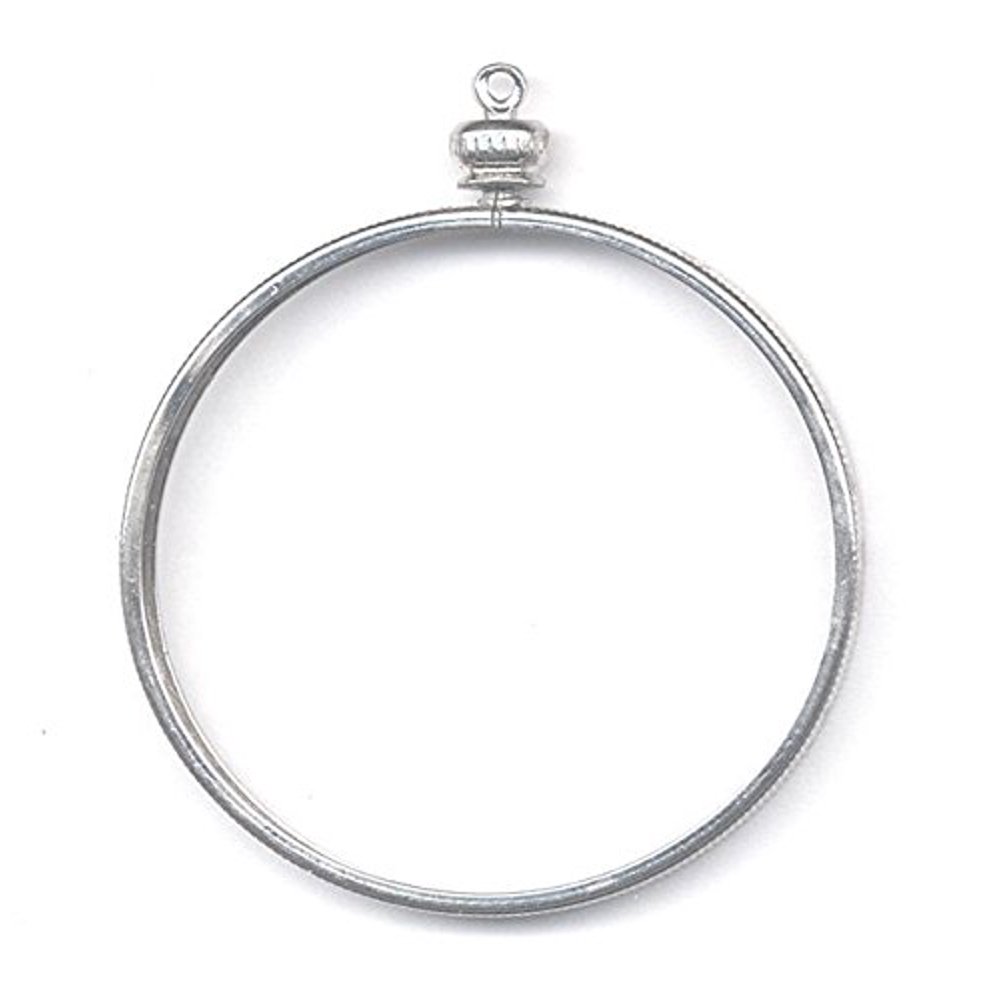 National Artcraft Silver Dollar Coin Holder With PlatinumLike Finish