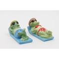 thumbnail image 2 of Kevins Gift Shoppe Ceramic Alligator Couple Bathing in the Sun Salt and Pepper Shakers, 2 of 5