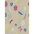 thumbnail image 1 of Ahgly Company Indoor Rectangle Patterned Khaki Green Novelty Area Rugs, 3' x 5', 1 of 6