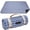 Blue, variant on Multi Color Waterproof Picnic Blanket Portable for Beach and Family Outdoor Camping