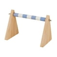 thumbnail image 5 of Tabletop Bird Perch Desktop Bird Stand Grinding Claw Bird Training Stand Bird Play Stand for Macaw Finch Cockatoo Lovebird Gym Accessories Blue White 20mm, 5 of 10