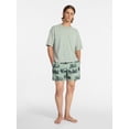 thumbnail image 2 of No Boundaries Men's & Big Men's Elastic Swim Trunks, 5" Inseam, Size S-5XL, 2 of 5