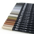 thumbnail image 4 of Tombow Dual Brush Pen Set, 20-Colors, Neutral Palette, 4 of 6