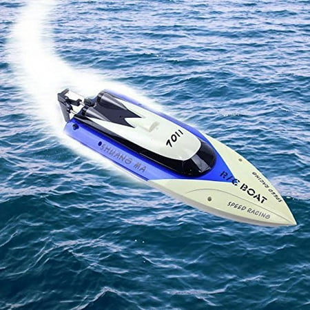 control remote boat toy dazzling speeds operated pools lakes ideal waterproof battery speed toys