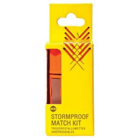 Industrial Revolution, Inc. Stormproof Match Kit, Orange