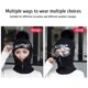thumbnail image 4 of Conjunto De Bufanda De Gorro De Punto De Invierno Con Gafas, Gorro Con Cremallera, Orejeras, Gorros Forrados De Lana Con Pompón, Gorro A Prueba De Viento, Calentador De Cuello Para Esquí Y Ciclismo Monstrate AP008076-04, 4 of 6
