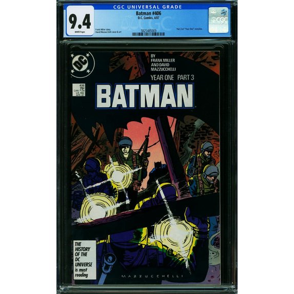 Batman #406 - CGC 9.4 Comic Book