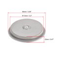 thumbnail image 2 of Uxcell Kitchen Drain Stopper Rubber Seal Stainless Steel Sealing Lid 3.54" x 0.47" Silver Tone, 2 of 5