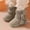 Beige, variant on Kids Boys Girls Snow Boots Waterproof Insulated Warm Short Outdoor Winter Boots(Toddler/Little Kid)