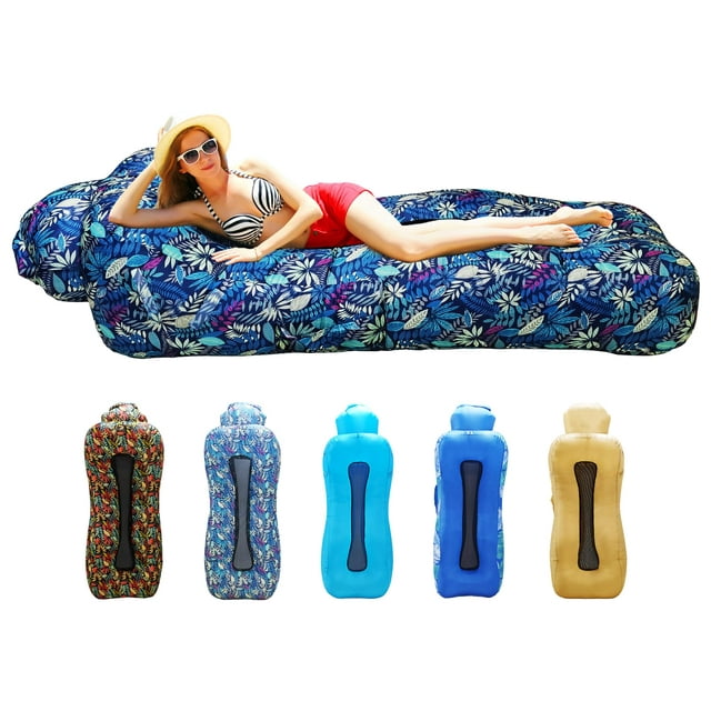 Sofá inflable Baoinse 190x70x50 cm, ergonómico