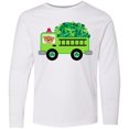 thumbnail image 3 of Inktastic Irish St Patricks Day Fire Truck Long Sleeve Youth T-Shirt, 3 of 5