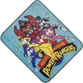 thumbnail image 3 of Power Rangers Mighty Morphin Throw Throw Blanket Multicolor, 3 of 7