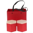 thumbnail image 2 of Caja de Almacenamiento de Cocina Macarena 2 Unids Con Tapas de Bambú Contenedores Rojo, 2 of 8