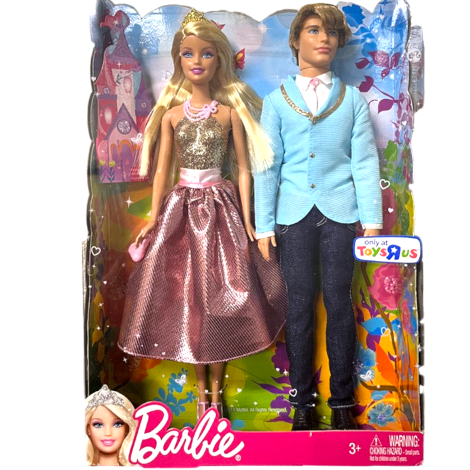 Barbie Fairytale Magic Prince and Princess Gift Set