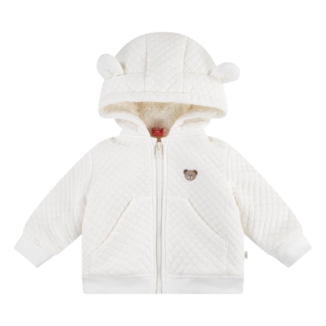 Campera para Bebé Huggies con Forro Polar, Cierre y Capucha para Invierno