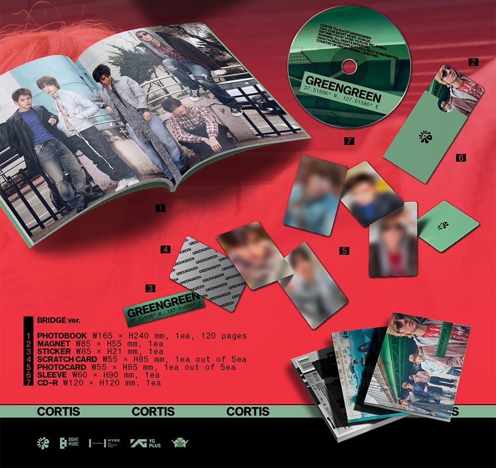 CORTIS - GREENGREEN THE 2ND EP Album BRIDGE Version - Walmart.com