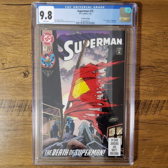 Superman #75 - CGC 9.8 Comic Book