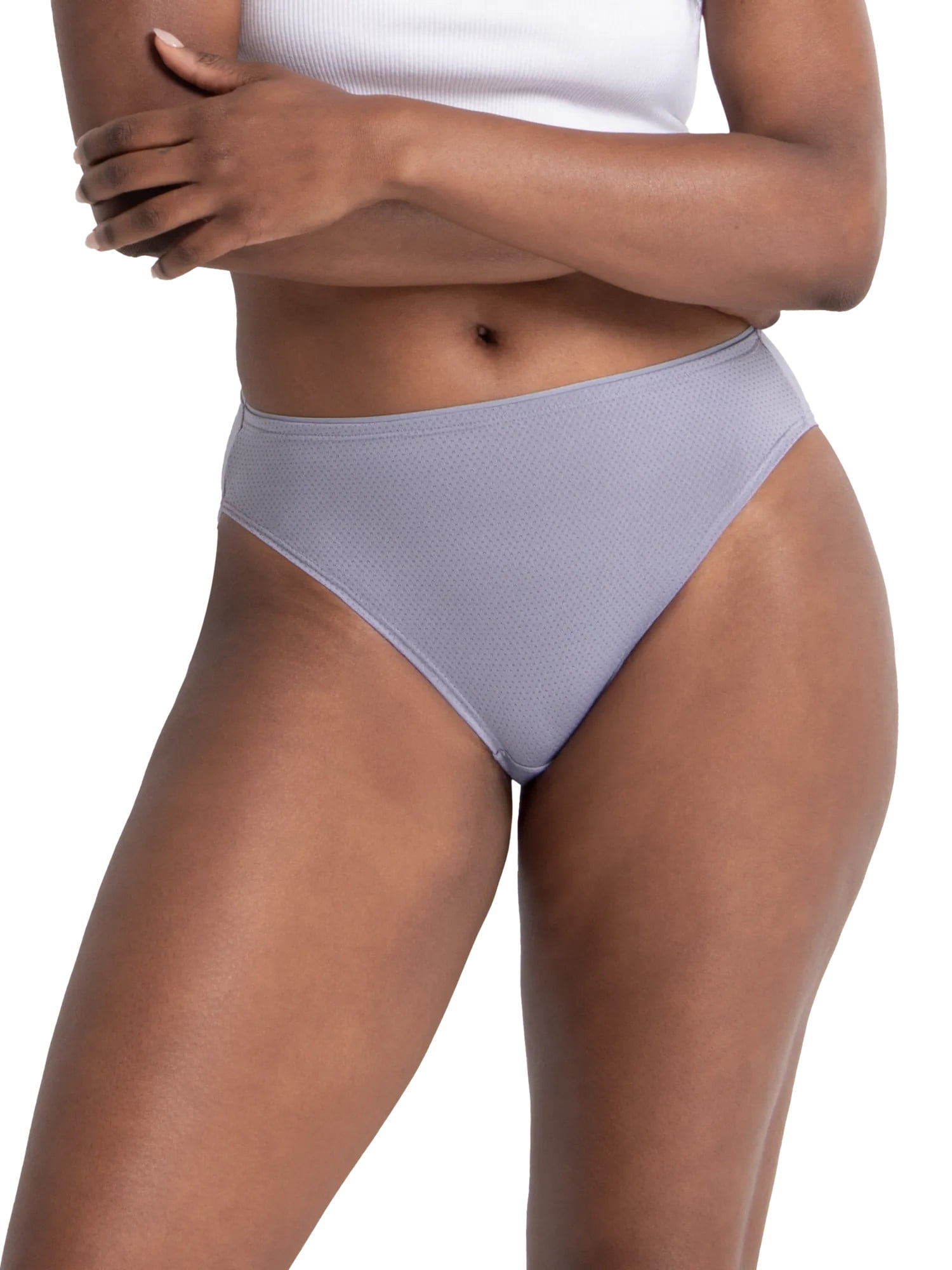 Fruit of the Loom Women's Breathable Micro-Mesh Underwear, Multiple Styles, 6-Pack, Sizes S-3XL