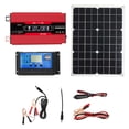thumbnail image 1 of Solar Power System Kit, Universal Socket Solar  Controller 300W Power Inverter  for Emergency Power Supply, 1 of 8