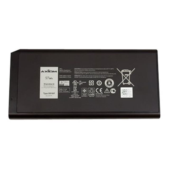 Axiom AX - Notebook battery - lithium ion - 9-cell - for Dell Latitude 12 Rugged Extreme (7204), 14 Rugged (5404), 14 Rugged Extreme (7404)