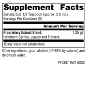 Planetary Herbals Full Spectrum Hawthorn Extract, Botanical Support for the Heart* - 2 fl oz