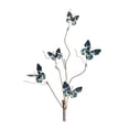 thumbnail image 2 of Melrose International Blue and Black Wire Butterfly Spray (Set of 6), 2 of 3
