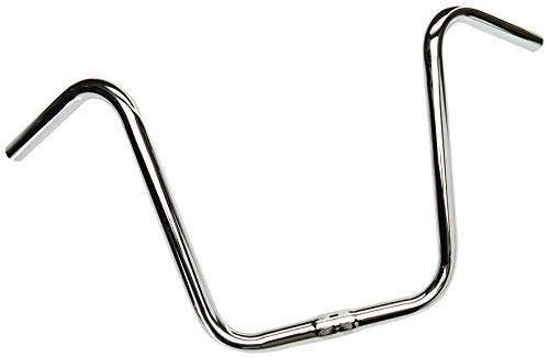 Wald 869 Hi-Rise Cruiser Bike Handlebar 10.5-Inch Rise Chrome