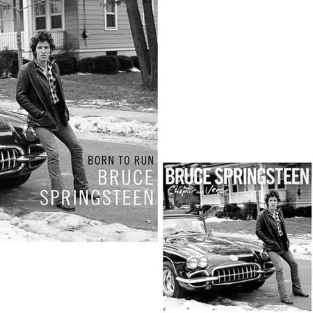 Bruce Springsteen Born to Run Book w/ Chapter And Verse CD