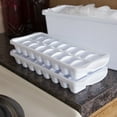 thumbnail image 3 of Sterilite Stacking Ice Cube Tray - White, 3 of 3