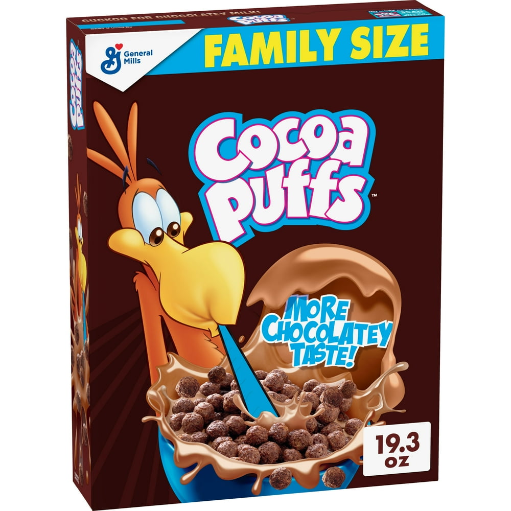 Cocoa Puffs, Chocolate Cereal, with Whole Grains, 19.3 oz