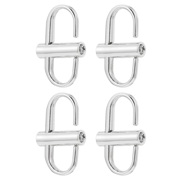 4Pcs Bag Strap Adjustment Buckles Bag Metal Buckles Multipurpose DIY Buckles