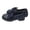 Blue, variant on Women Fashion Loafers Thick Sole Daily Office Shoes Bowknot Comfort Walking Shoes for All Seasons Blue