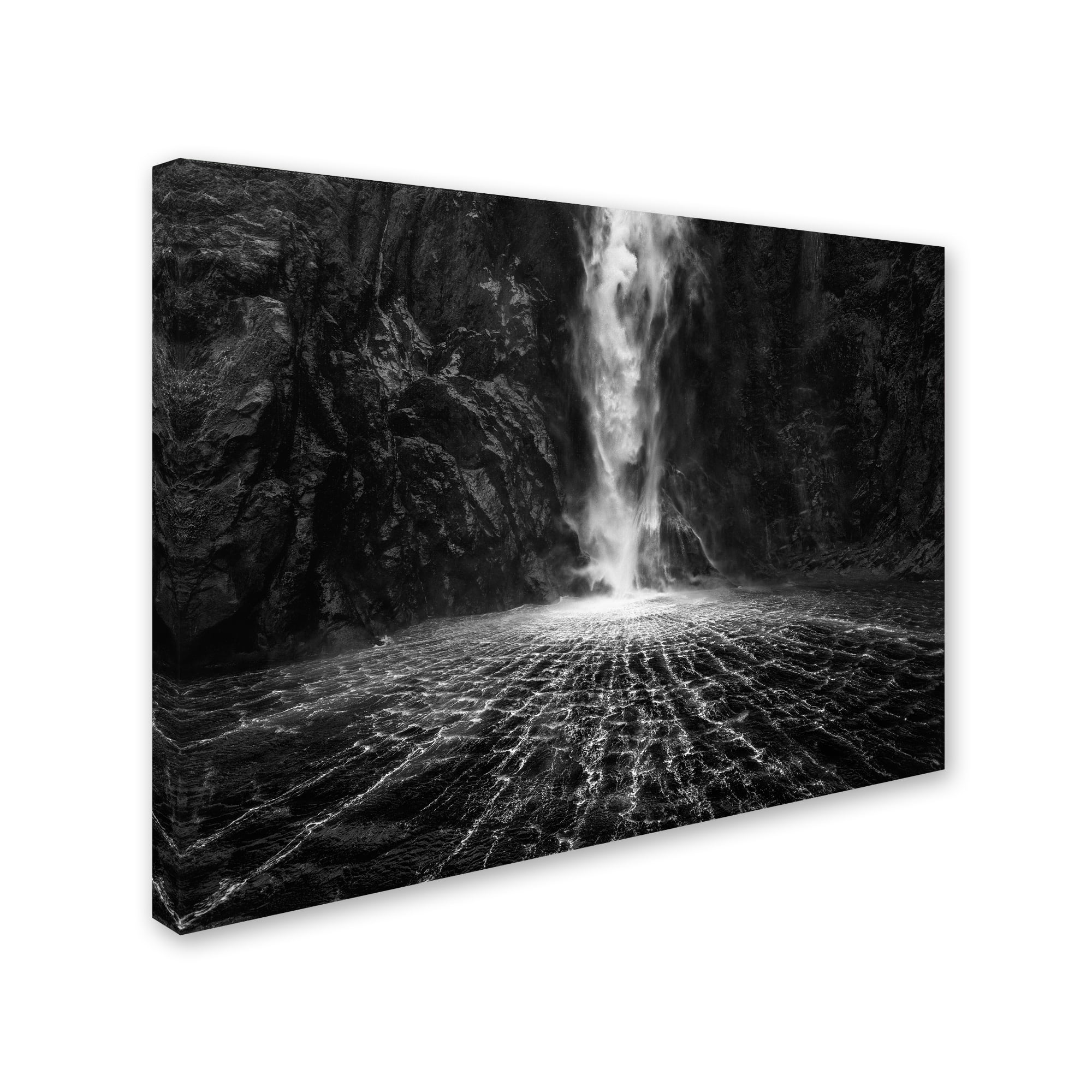 Fei Shi 'Sky Fall' Canvas Art