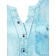 thumbnail image 3 of Camiseta Denim Estampado Degradado Rosegal Mangas largas de talla grande, 3 of 5