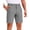 Asphalt Grey, variant on PULI Men's Golf Shorts 9 Inch Inseam Stretchy Water-Resistant with 5 Pockets for Travel Hiking Casual Business