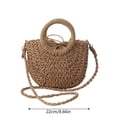 thumbnail image 2 of CAIXIA Women Handwoven Summer Beach Crossbody Purse Lightweight Casual Shoulder Clutch Handbag, 2 of 4