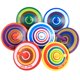 thumbnail image 5 of Juguetes De Descompresión Madera Gyro Niños Juguetes Alivio Estrés Escritorio Spinning Top Juguetes Regalos (Círculo) Sywqhk libre de BPA, 5 of 8