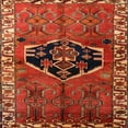 thumbnail image 1 of Ahgly Company Indoor Square Traditional Red Persian Area Rugs, 3' Square, 1 of 6