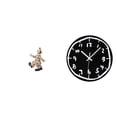 thumbnail image 1 of Figuras de , estatua, escultura, adorno de mesa, reloj de pared, silencioso, sin , decorativo, de resina acrílica, ideal para sala de esta, 1 of 8