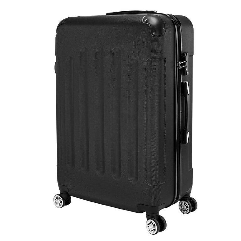 Kiton D48107K0990B0100S 関税送料込 Ktaxon 20/24/28” 3-Piece Trolley Luggage Set, Black
